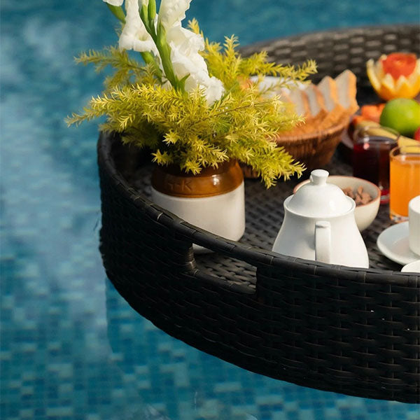 Outdoor Wicker Floating Tray - Verona