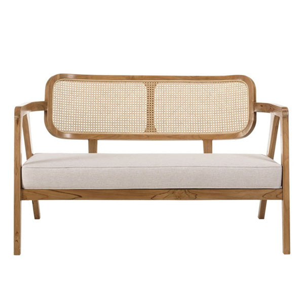 Wooden Cane & Rattan Furniture - Sofa Set - Looma