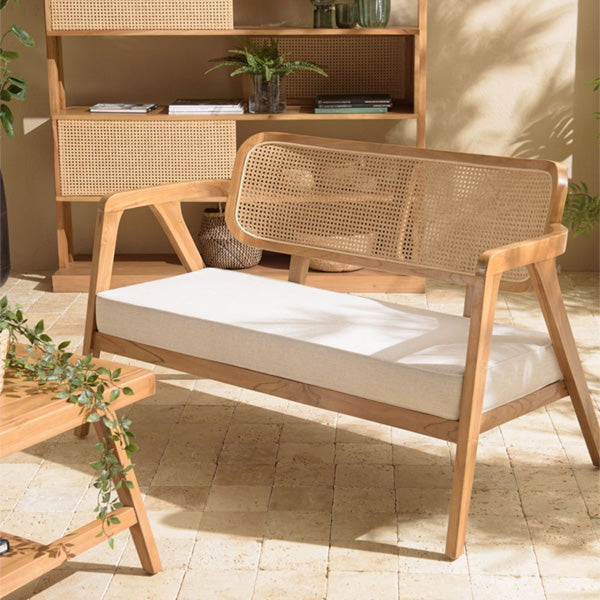 Wooden Cane & Rattan Furniture - Sofa Set - Sofico