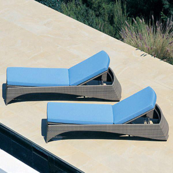 Outdoor Wicker Sun Lounger - Tropic