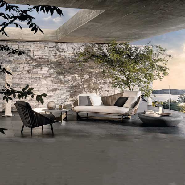 Luxurious Outdoor furniture - Buy Affordable 5 seater Outdoor Braid Rope sofa set with centre table - Buy Outdoor Sofa - Bobbin Prime From LUXOX INDIA - Outdoor Lounge Chair for garden, terrace and balcony