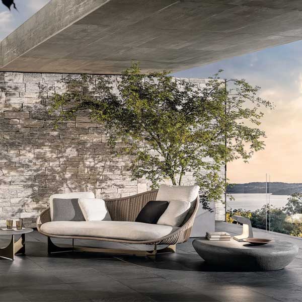 Luxurious Outdoor furniture - Buy Affordable 5 seater Outdoor Braid Rope sofa set with centre table - Buy Outdoor Sofa - Bobbin Prime From LUXOX INDIA - Outdoor Lounge Chair for garden, terrace and balcony