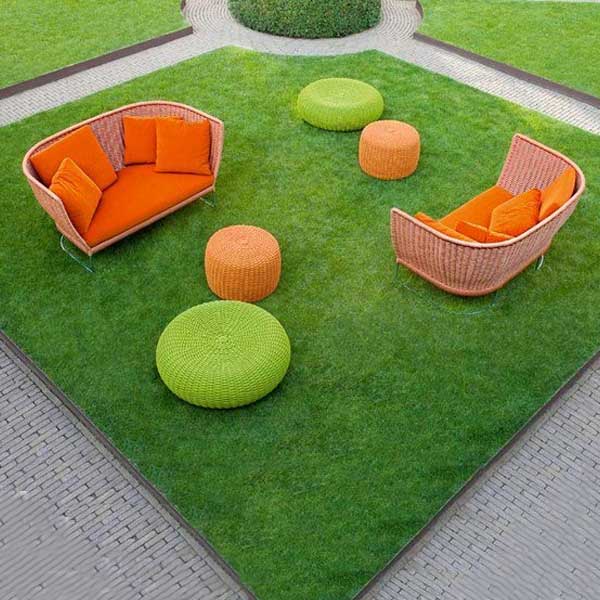Luxurious Outdoor furniture - Buy Affordable 5 seater Outdoor Braid Rope sofa set with centre table - Buy Outdoor Sofa - Pavillion From LUXOX INDIA - Outdoor Lounge Chair for garden, terrace and balcony
