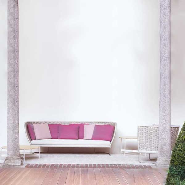 Luxurious Outdoor furniture - Buy Affordable 5 seater Outdoor Braid Rope sofa set with centre table - Buy Outdoor Sofa - Pavillion From LUXOX INDIA - Outdoor Lounge Chair for garden, terrace and balcony