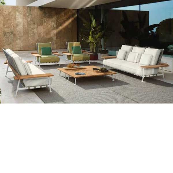 Outdoor Braided, Rope & Cord, Sofa - Lean