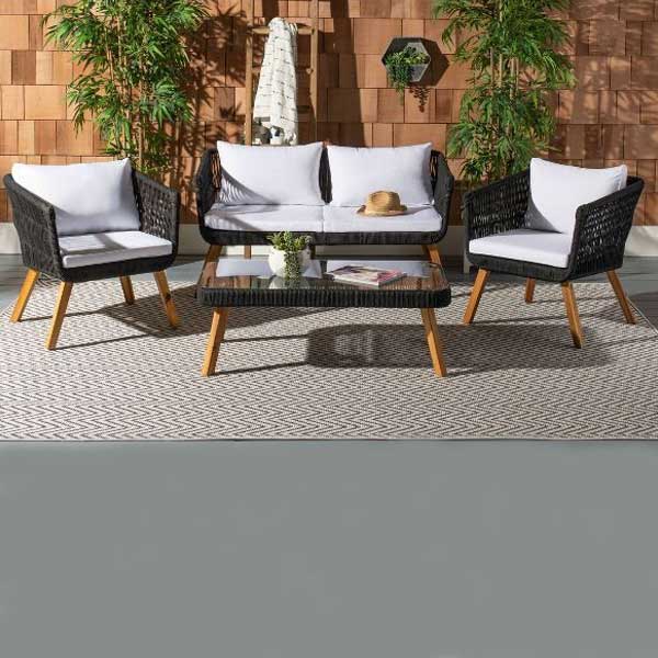 Outdoor Braided, Rope & Cord, Sofa - Lucia