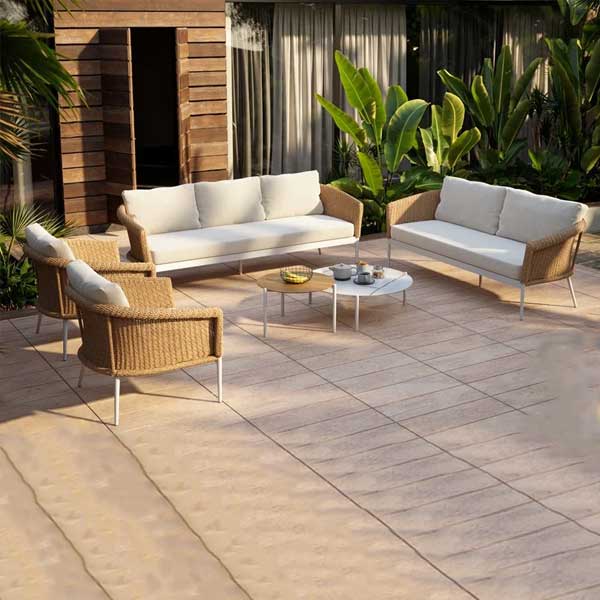 Outdoor Furniture - Wicker Sofa - Bella Prime