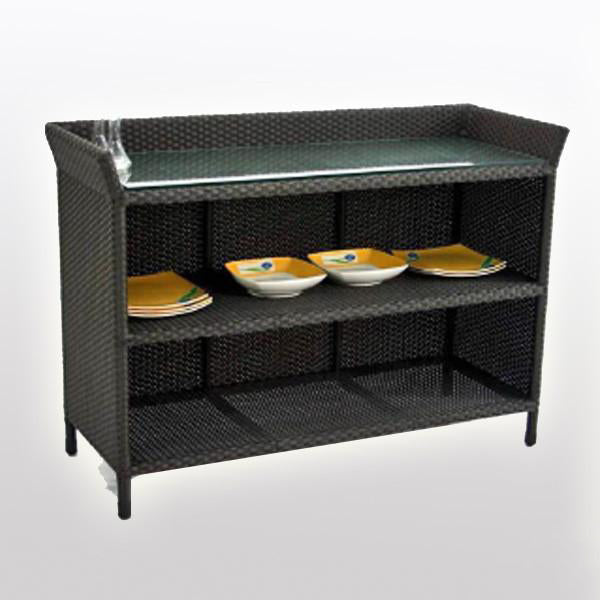 Outdoor Wicker Rack - Mark