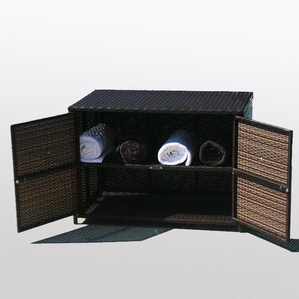 Outdoor Wicker Cabinet - Ocean