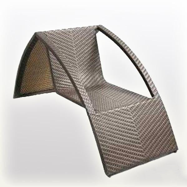 Outdoor Wicker Easy Lazy Chair - Star
