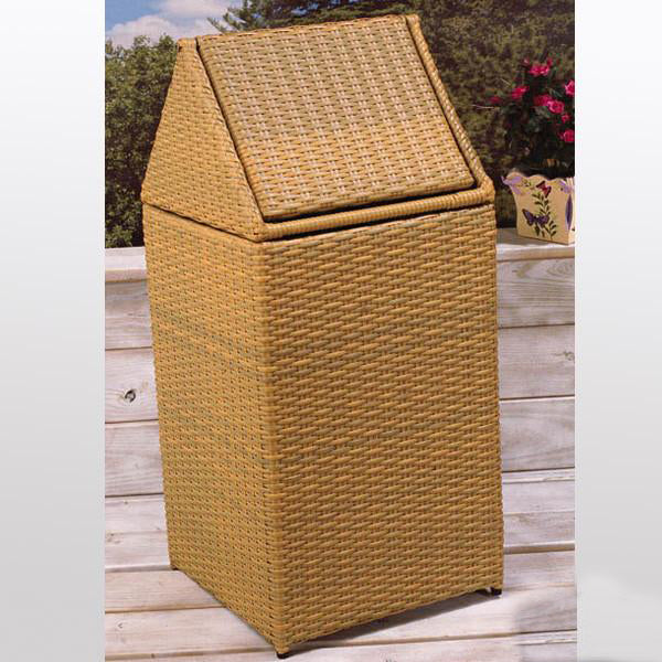 Outdoor Wicker Laundry Basket - Hut