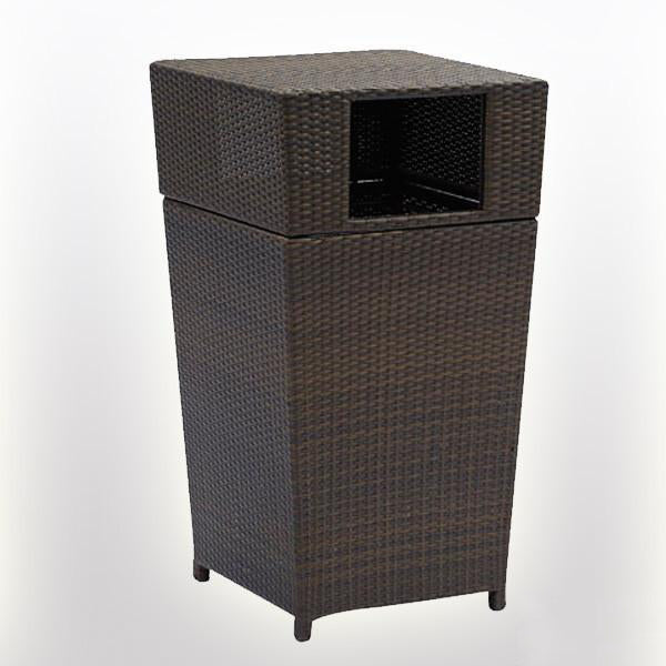 Outdoor Wicker Laundry Basket - Star