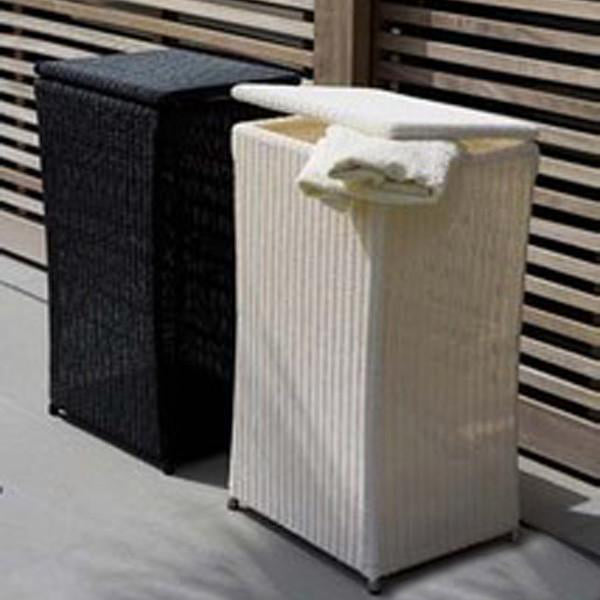 Outdoor Furniture Wicker Laundry Basket - Mordern
