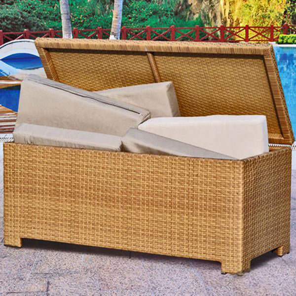 Outdoor Wicker Laundry Basket / Trunk - Treasure