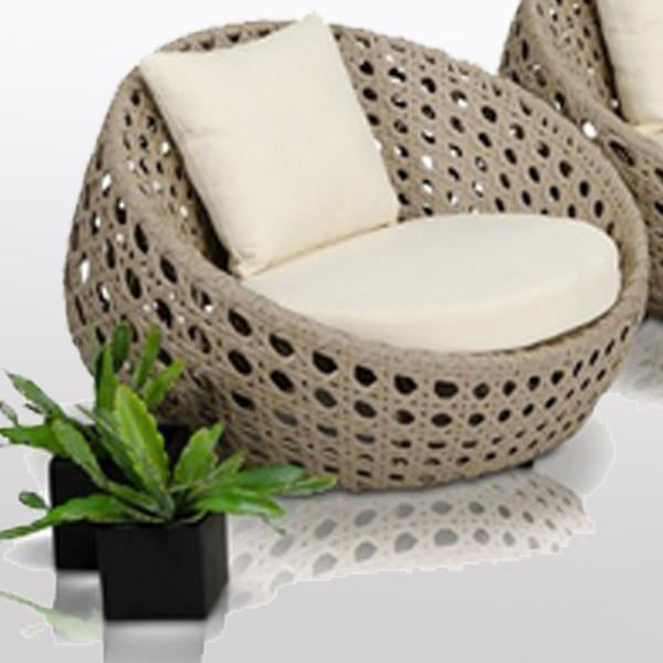 Outdoor Wicker - Sofa Set - Apple