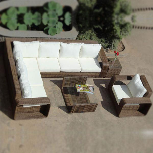 Outdoor Wicker Sofa - Morocco