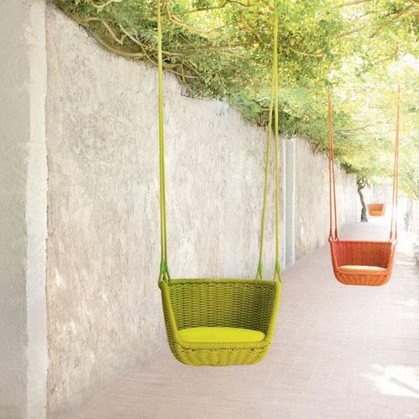 Outdoor Braided & Rope Swing - Angel