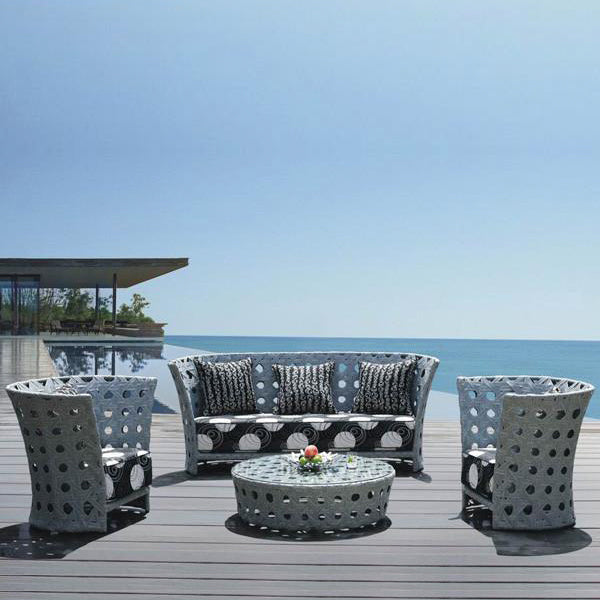 Outdoor Furniture - Wicker Sofa - Aster