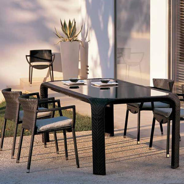 Outdoor Wicker Garden Set - Arch