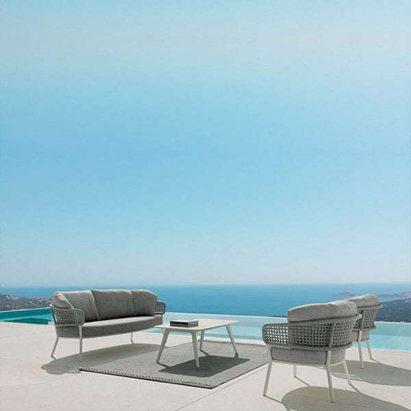 Outdoor Braided, Rope & Cord, Sofa - Moonlight