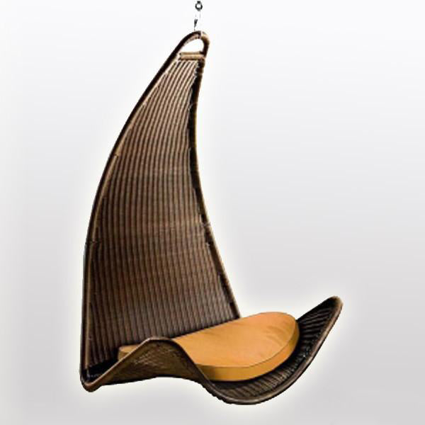 Outdoor Wicker Swing - Dolphin