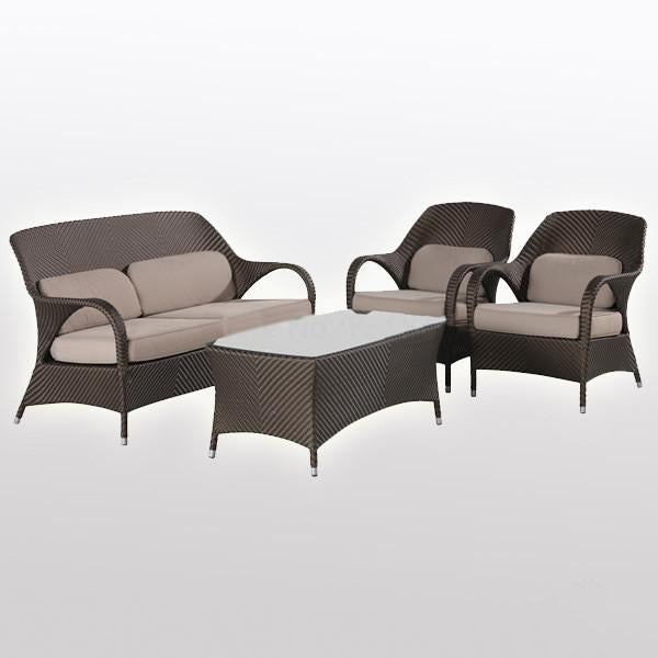 Outdoor Furniture - Wicker Sofa - Conservatory